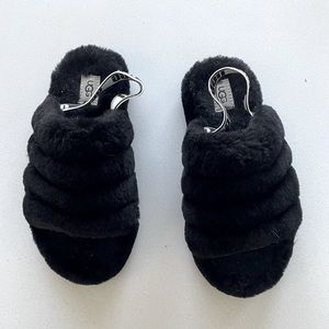 UGG - Kids Fluff Yeah Slide size 4